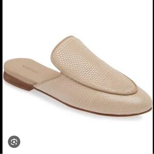 Kaanas Sardinia Leather Mule In Beige 9